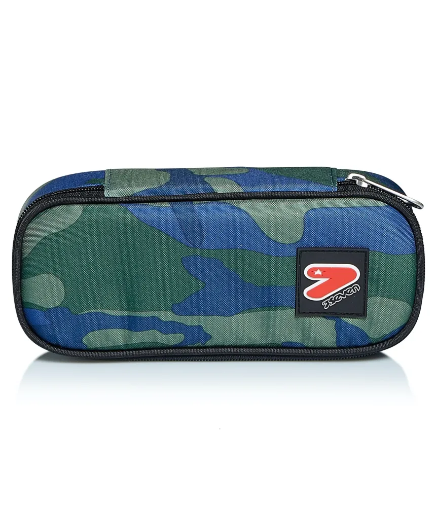 Best Sale Seven ® Round Plus Pencil Case - Camo Royal