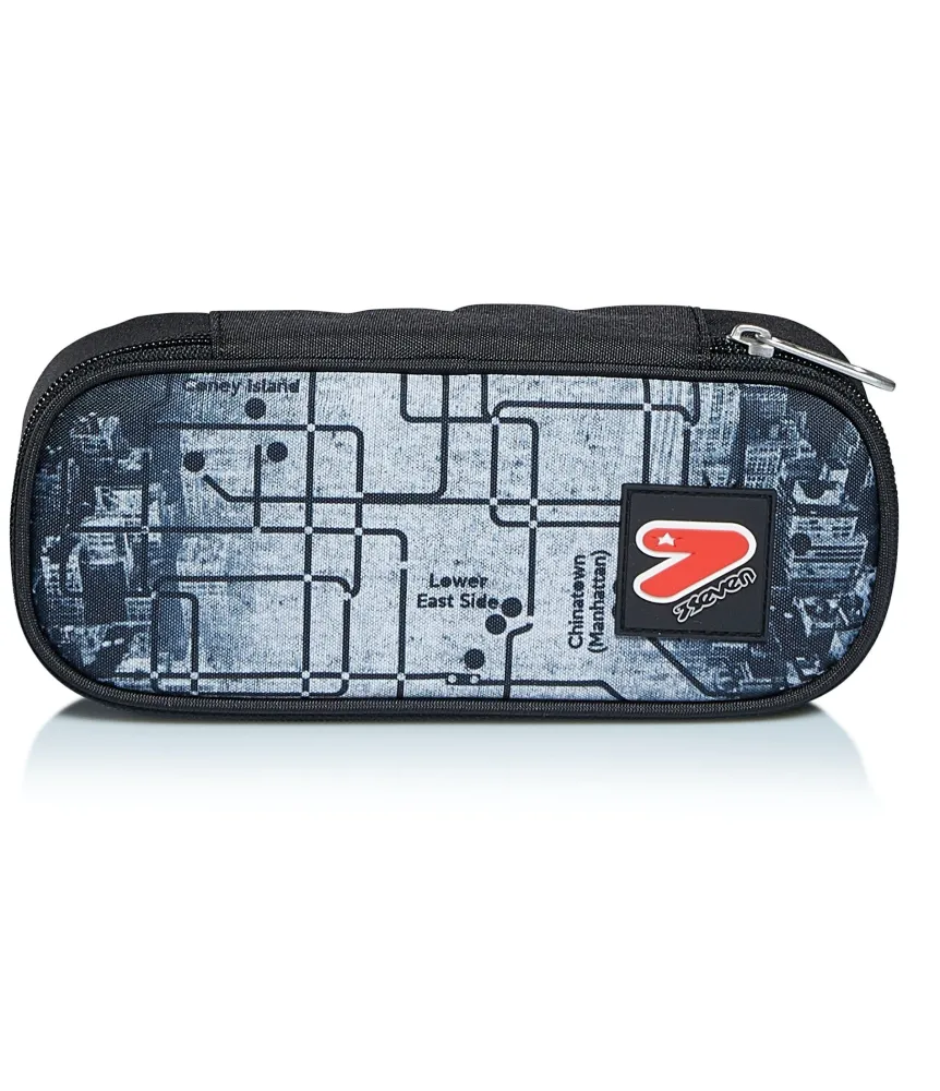 Cheap Seven ® Round Plus Pencil Case - In Town