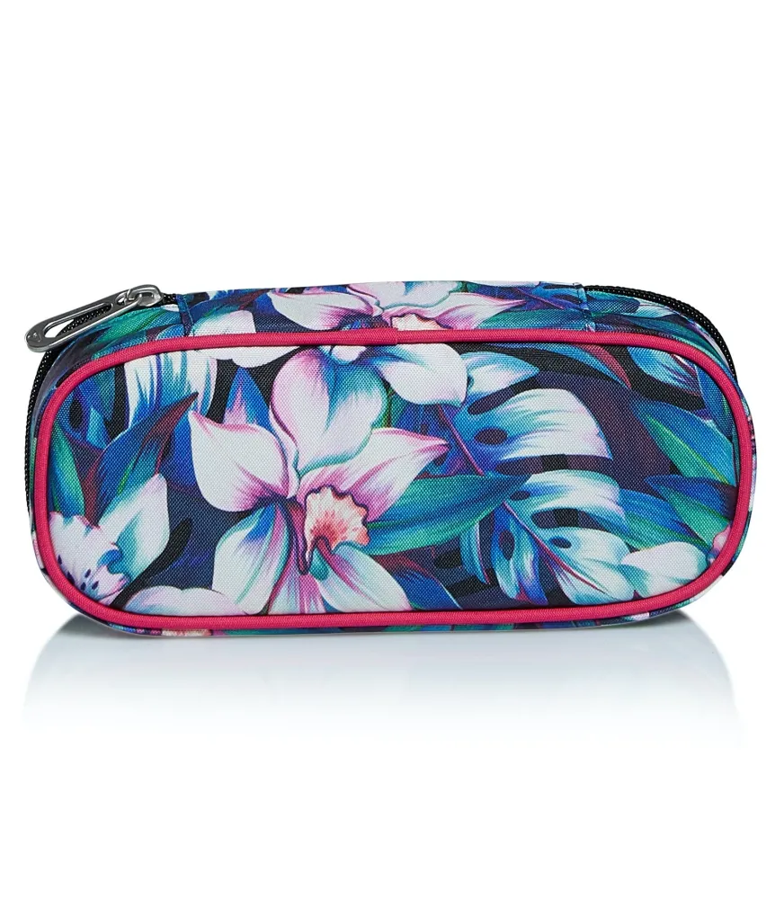 Fashion Seven ® Round Plus Pencil Case - Dream Flowers