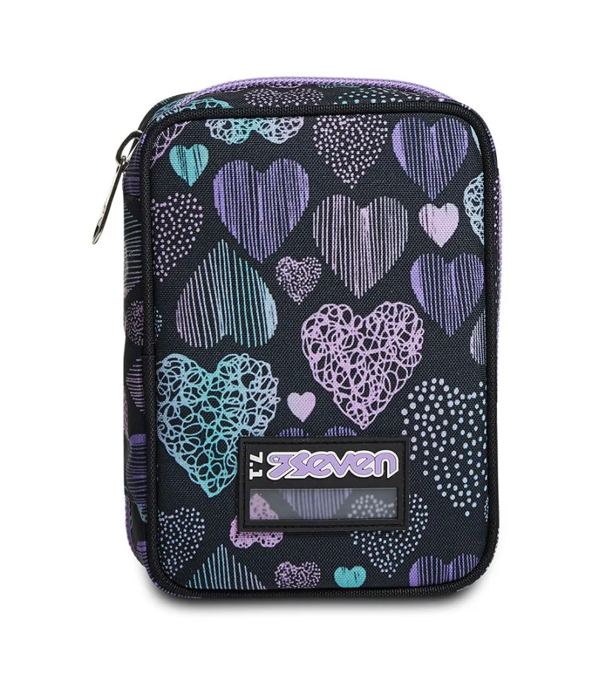 Flash Sale Seven ® Speed Pad Pencil Case - Patchyheart Girl