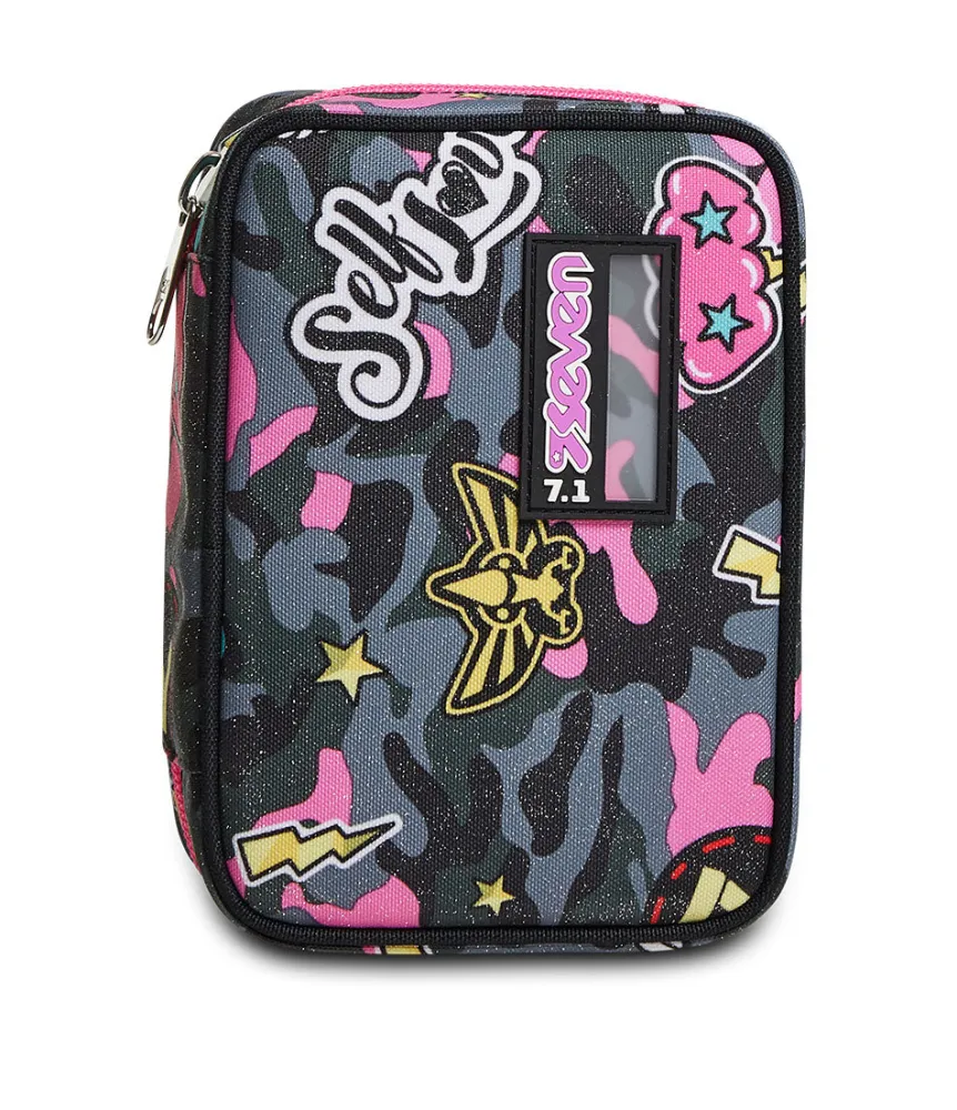 Hot Seven ® Speed Pad Pencil Case - Camoulove Girl