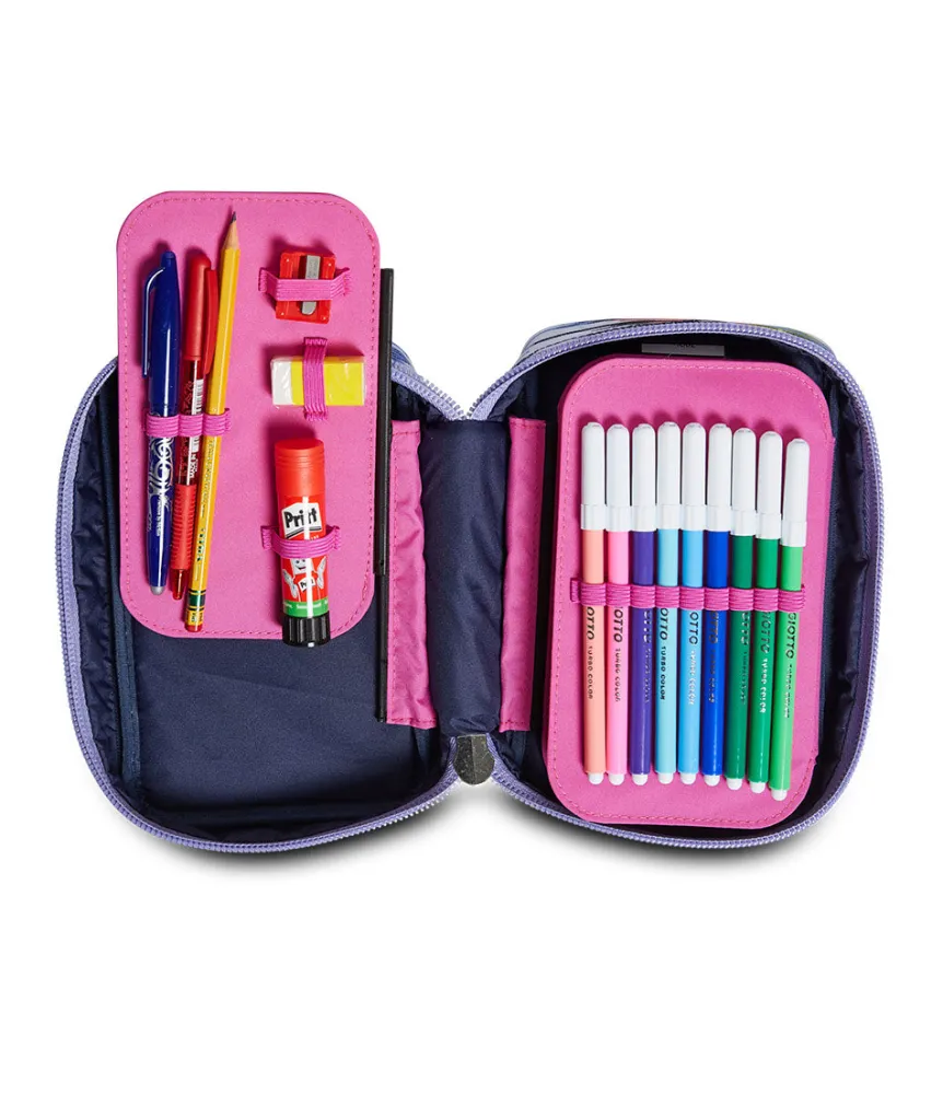 Clearance Seven ® Speed Pencil Case - Virtual Girl