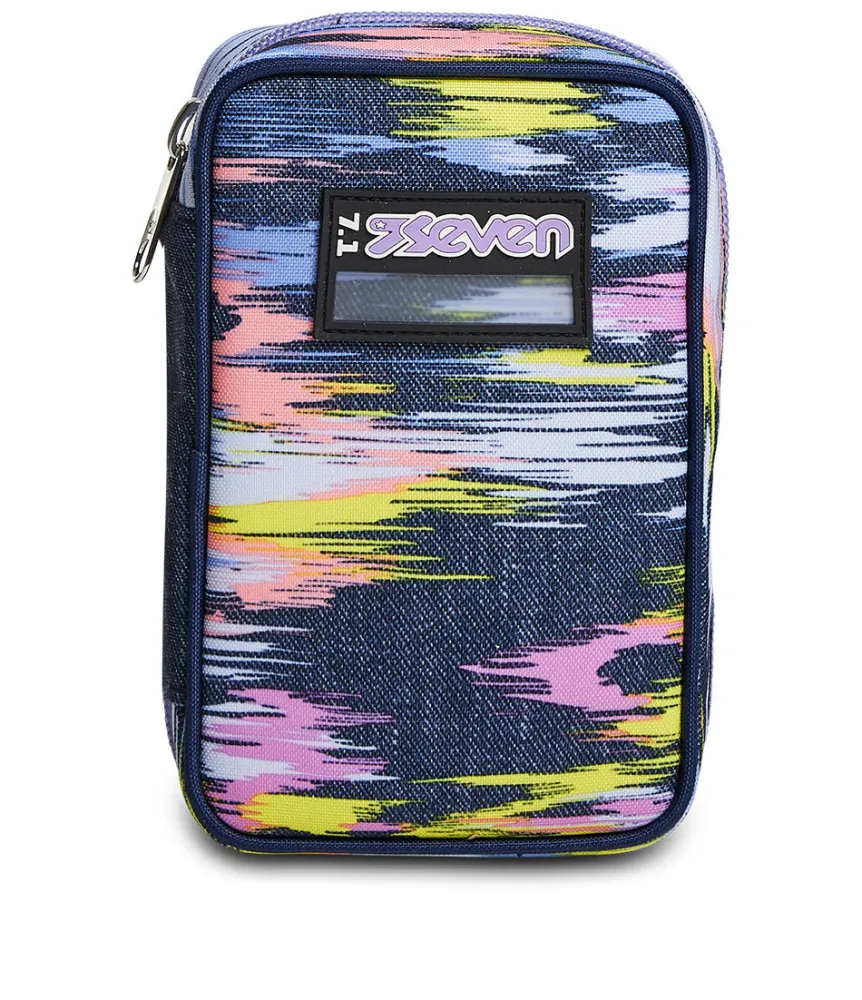Clearance Seven ® Speed Pencil Case - Virtual Girl