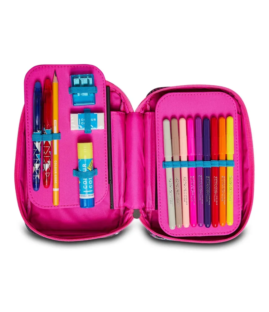 Outlet Seven ® Speed Pencil Case - Liquid Paint