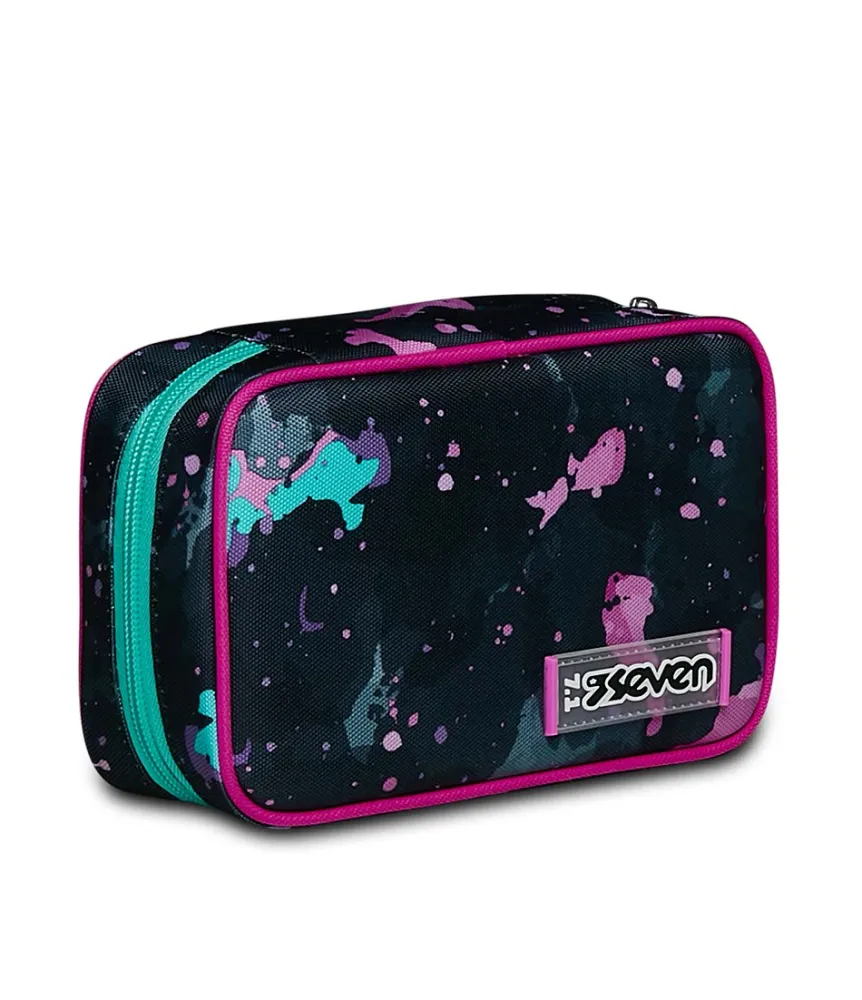 Store Seven ® Speed Pencil Case - Fluo String Girl