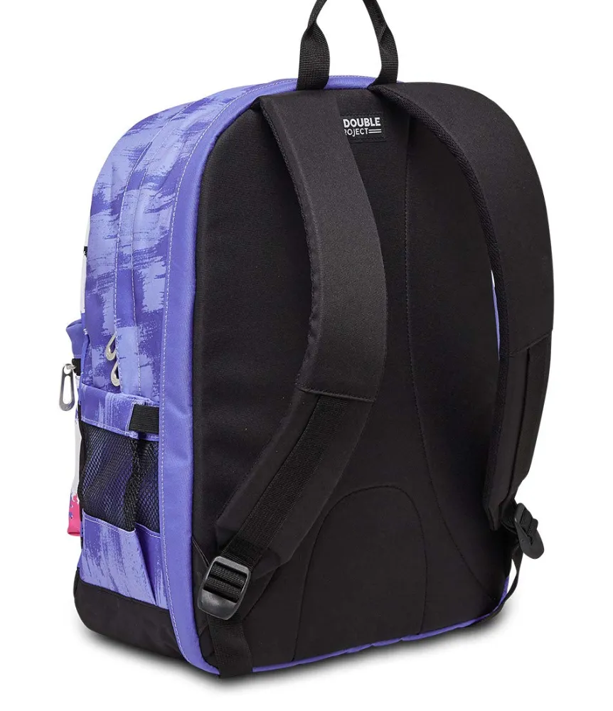 New Seven ® The Double Backpack With Earphones Wireless - The Double Flashi