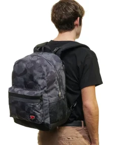 Sale Seven ® The Double Backpack With Headphones - Smoked Camo