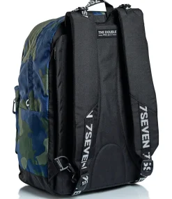 Cheap Seven ® The Double Backpack - Camo Royal