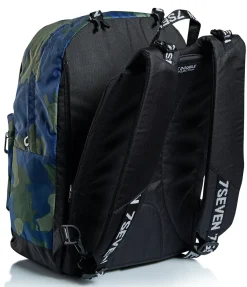 Cheap Seven ® The Double Backpack - Camo Royal