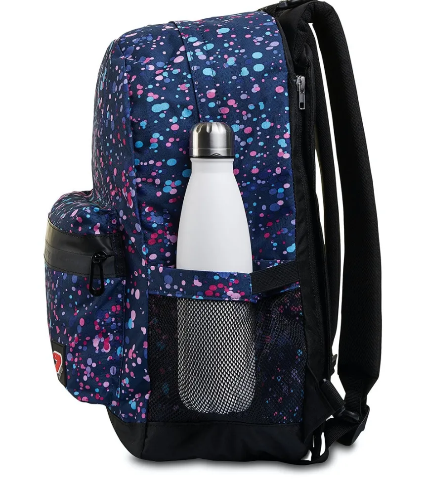 Online Seven ® The Double Backpack With Headphones - Color Spots