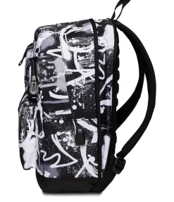 Shop Seven ® The Double Pro Pockets Expandable Backpack With Powerbank