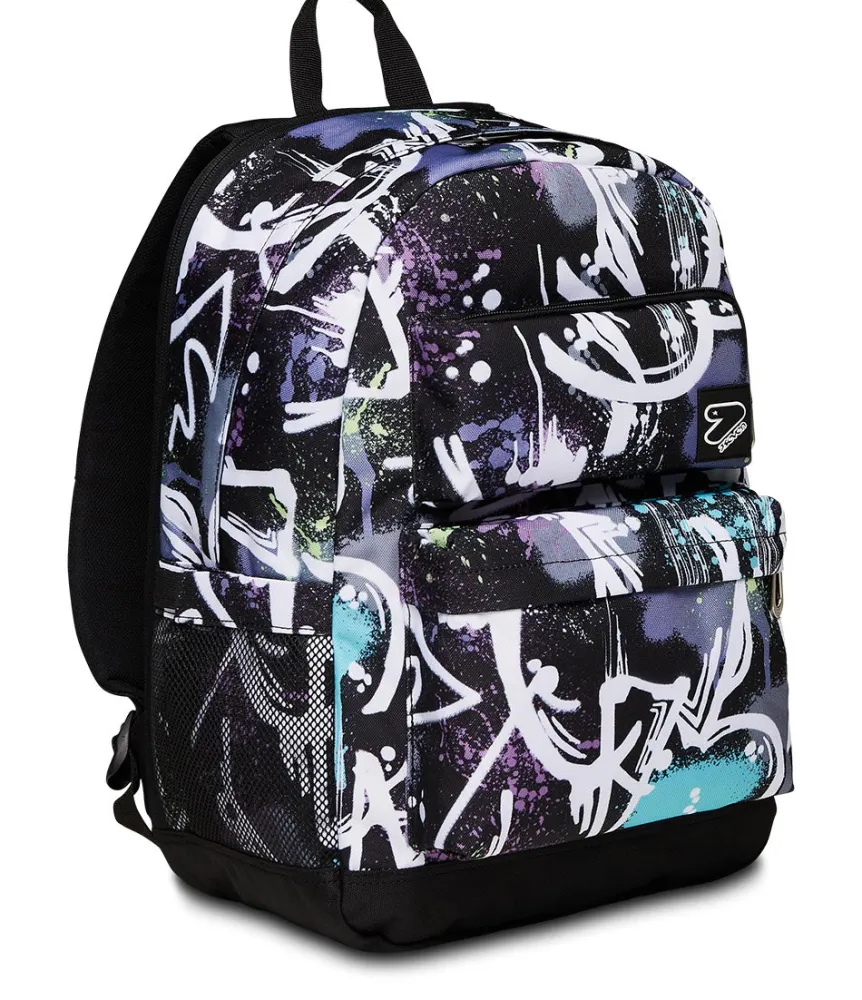 Best Sale Seven ® The Double Pro Pockets Expandable Backpack With Powerbank