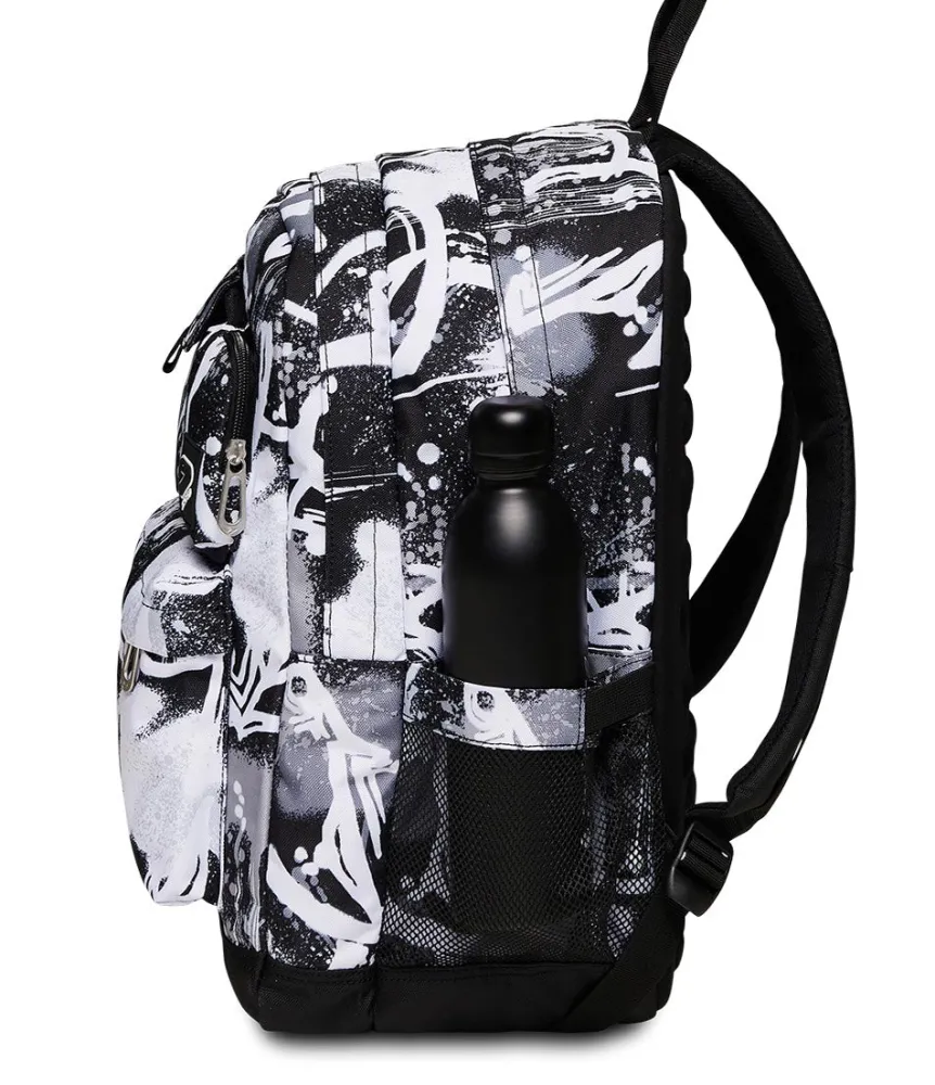 Best Seven ® The Double Pro Xxl Pockets Backpack With Wireless Earphones