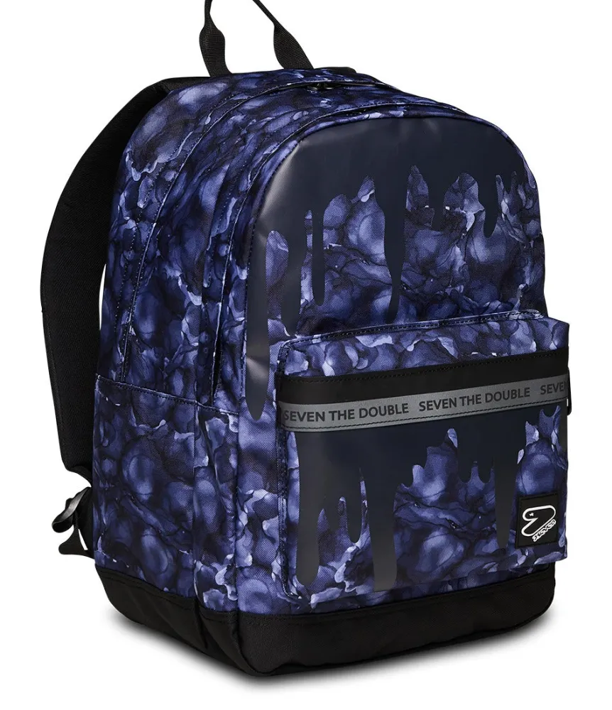 Store Seven ® The Double Pro Xxl Backpack With Wireless Earphones