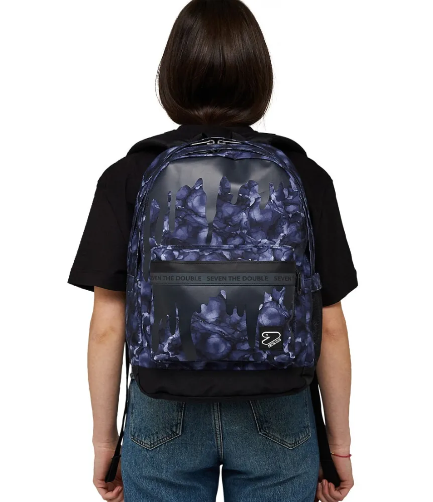 Store Seven ® The Double Pro Xxl Backpack With Wireless Earphones