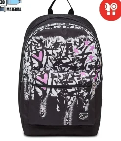 Fashion Seven ® The Double Pro Xxl Reversible Detach - Backpack With Earphones