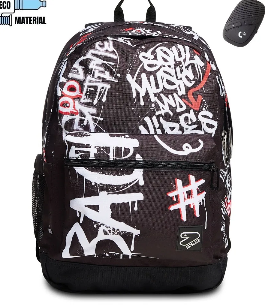 New Seven ® The Double Pro Xxl Backpack With Wireless Device