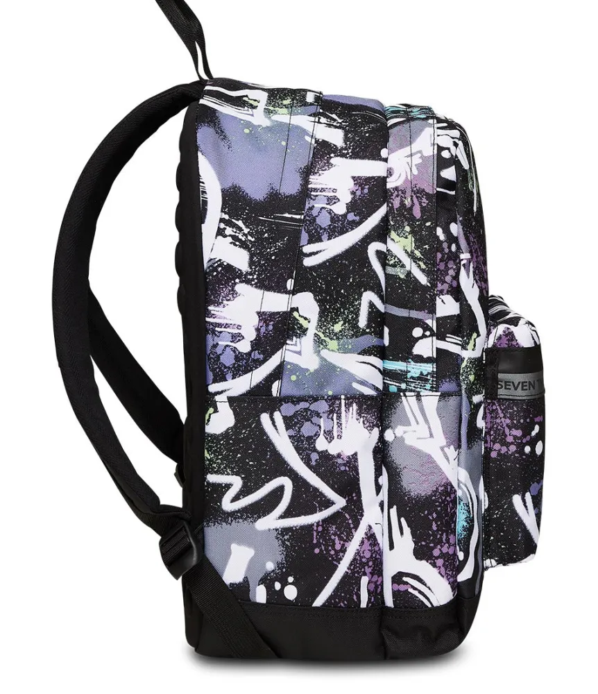 Hot Seven ® The Double Pro Xxl Backpack With Wireless Earphones