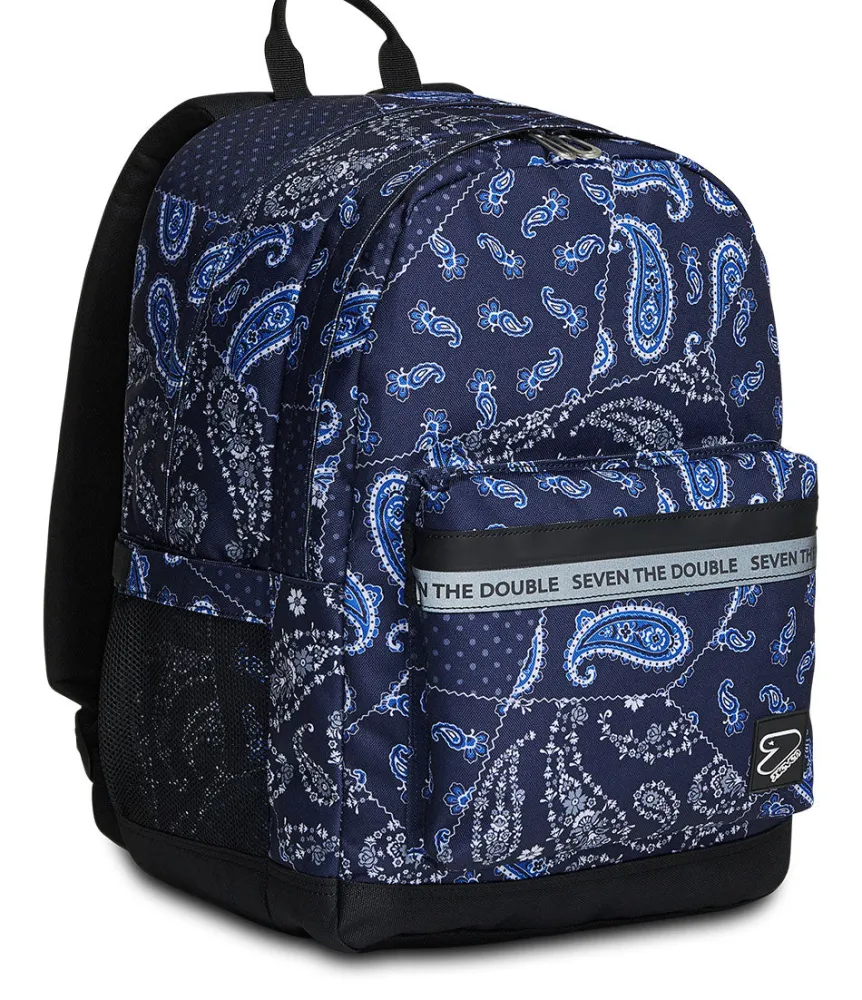 Online Seven ® The Double Pro Xxl Backpack With Wireless Earphones