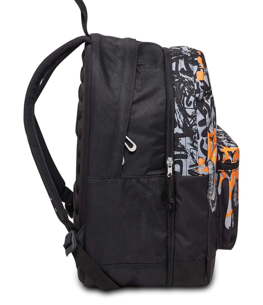 Store Seven ® The Double Pro Xxl Reversible Detach - Backpack With Earphones