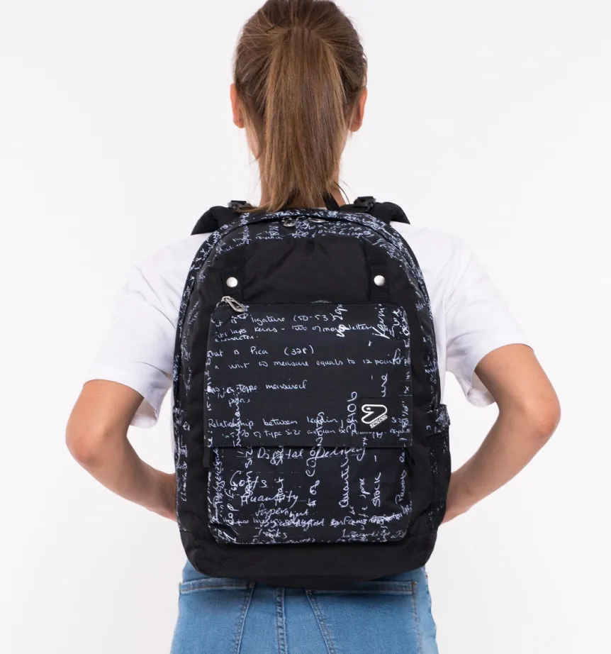 Store Seven ® The Double Reversible Backpack With Wireless Earphones