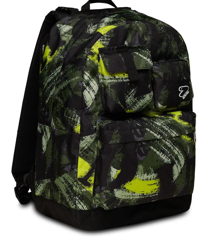 Store Seven ® The Double Reversible Pockets Backpack With Wireless Earphones