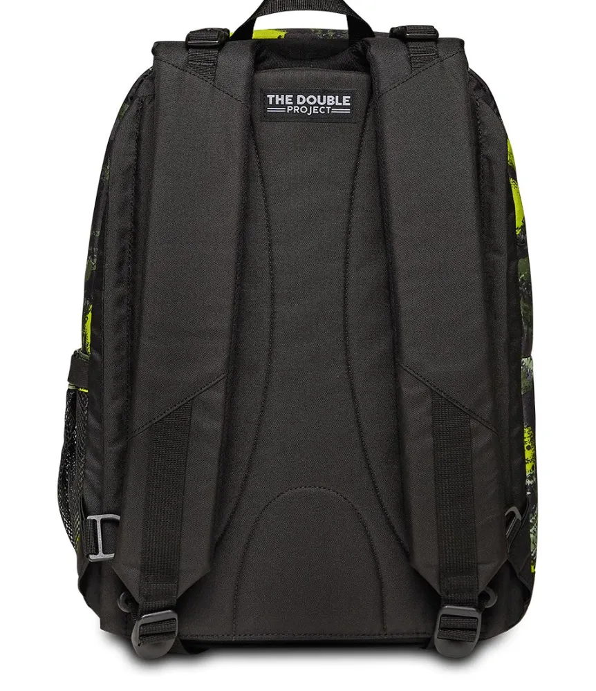 Store Seven ® The Double Reversible Pockets Backpack With Wireless Earphones