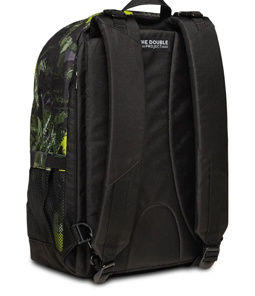 Store Seven ® The Double Reversible Pockets Backpack With Wireless Earphones