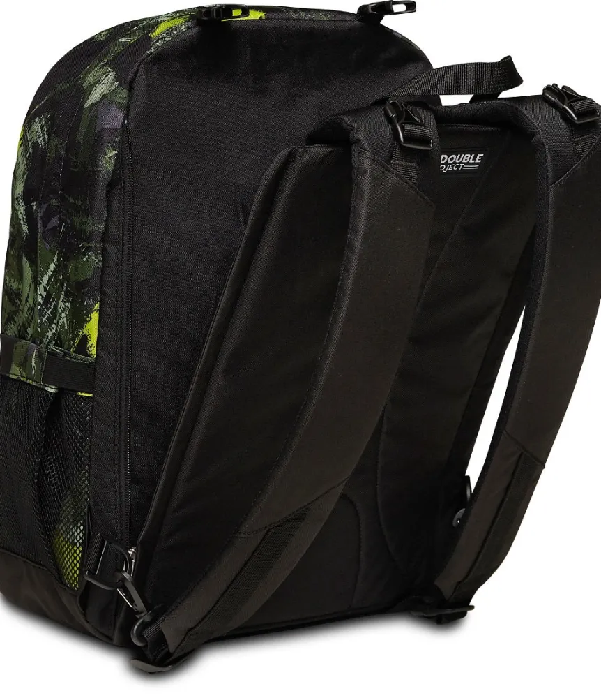 Store Seven ® The Double Reversible Pockets Backpack With Wireless Earphones