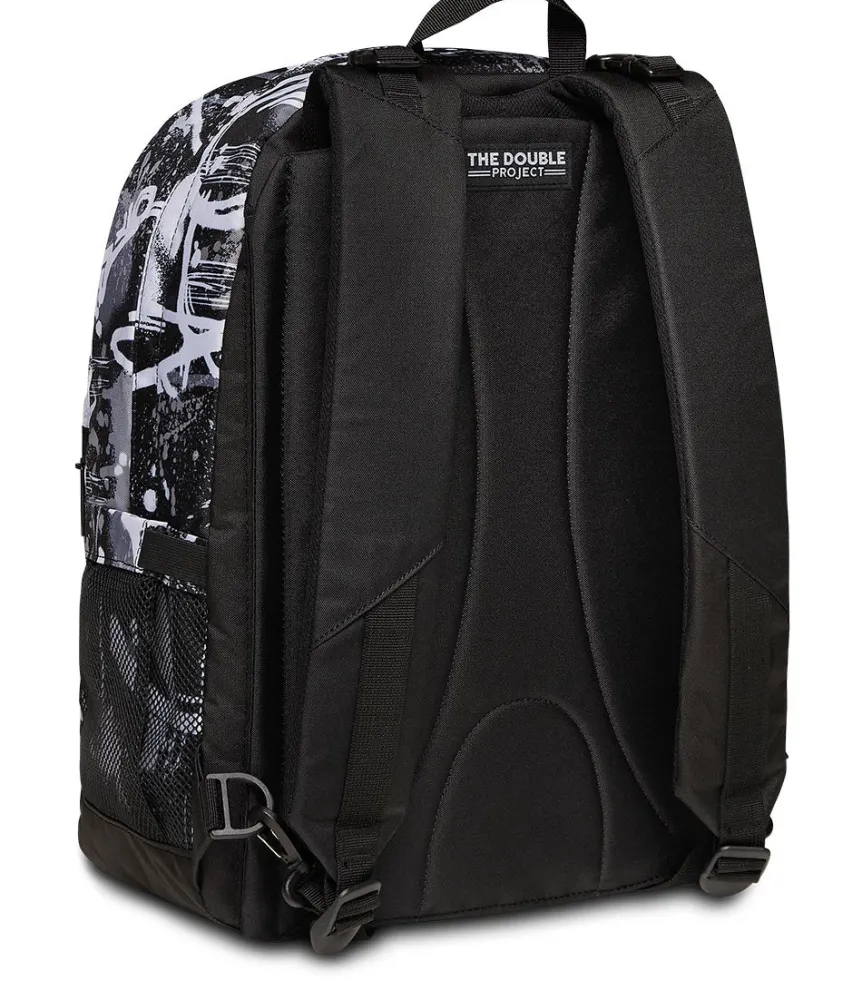 Store Seven ® The Double Reversible Backpack With Wireless Earphones