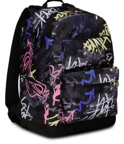 Store Seven ® The Double Reversible Pockets Backpack With Wireless Earphones