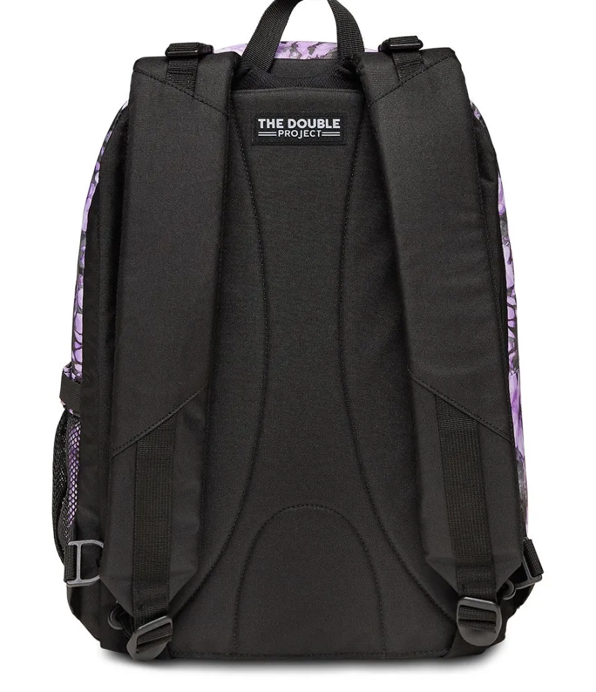 Fashion Seven ® The Double Reversible Pockets Backpack With Wireless Earphones