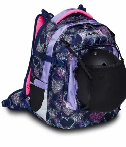 Outlet Seven ® Updown Twice School Backpack - Shading Heart