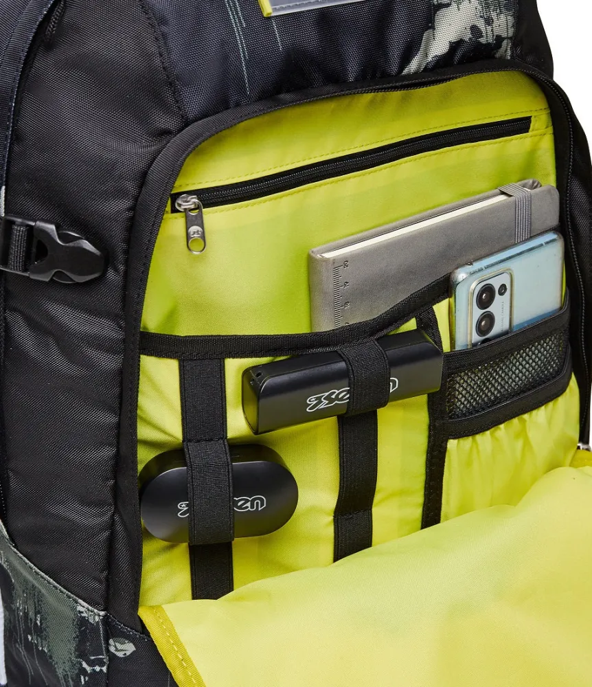 Online Seven ® Updown Twice School Backpack - Greenish Wild