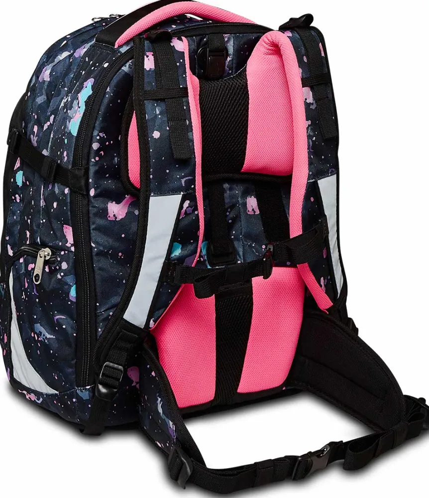 Fashion Seven ® Updown Twice School Backpack - Splashy Lilac