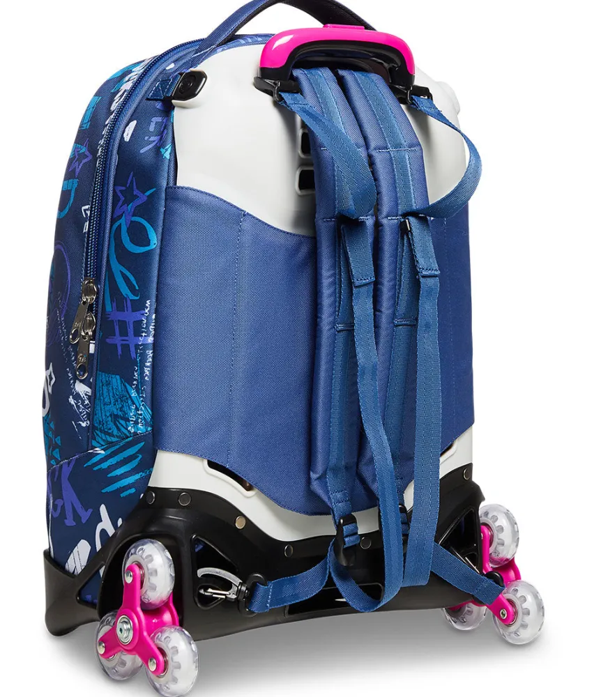 Discount Seven Trolley Jack ® 3 Ruote - Rock On Girl